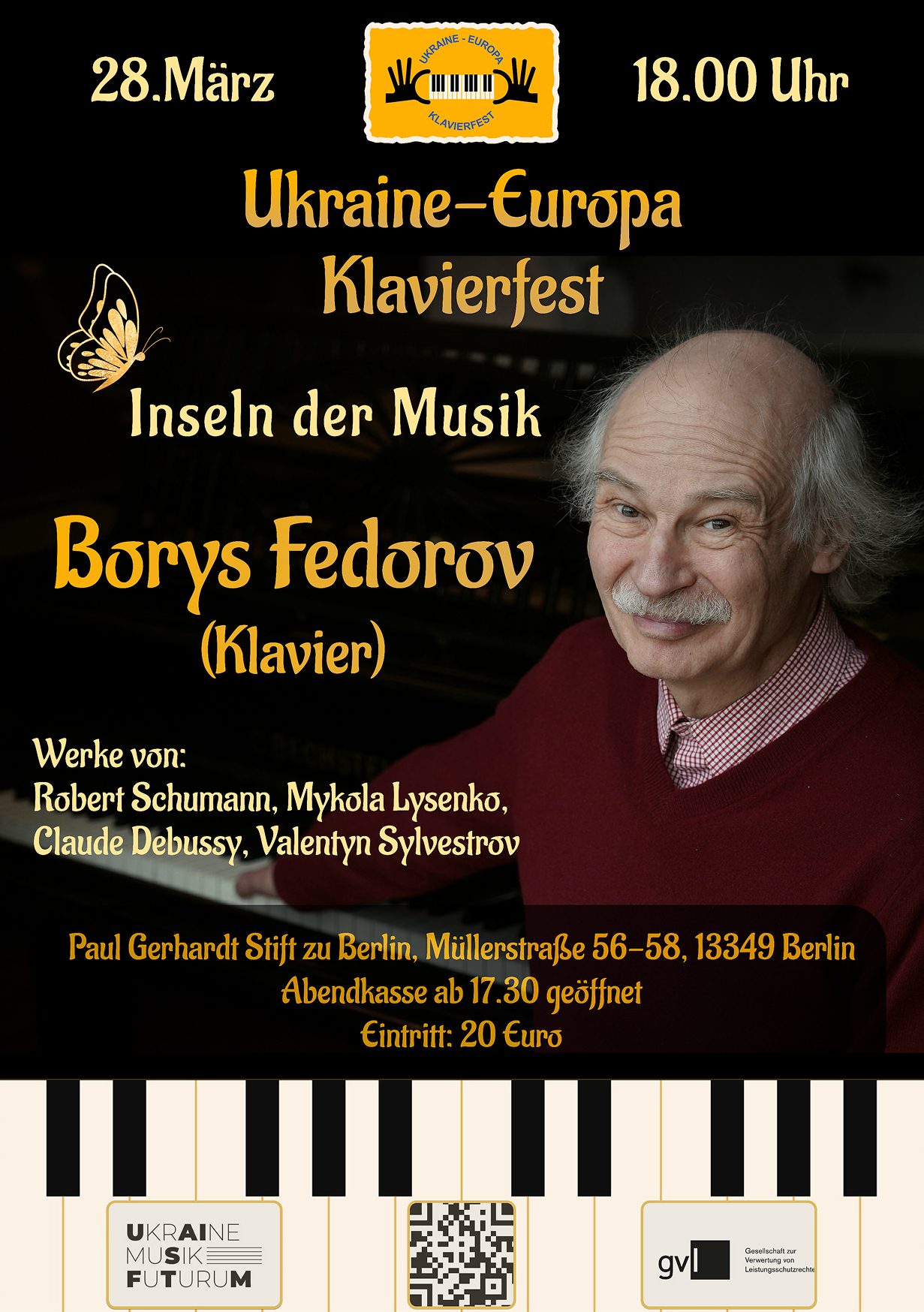 Klavierkonzert von Borys Fedorov (Ukraine)